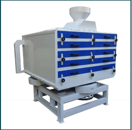 The plan sifter is a grading machine. it grades the grains of rice, wheat, corn, etc on the basis of the parameters set, which maybe, brightness, length of grain, weight of grain, etc